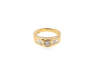 Diamantring zus. ca. 0,75 ct - Jewellery