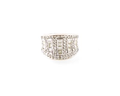 Diamantring zus. ca. 2 ct - Jewellery