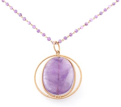 Amethystcollier - Jewellery