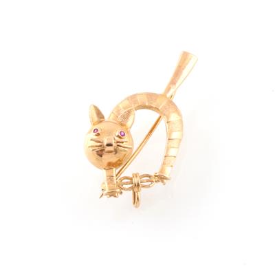 Brosche Katze - Jewellery