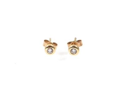 Brillantohrstecker zus. ca. 0,15 ct - Schmuck