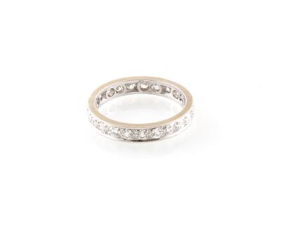 Diamantmemoryring zus. ca. 1,20 ct - Gioielli