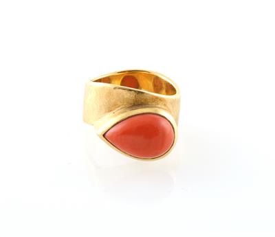 Korallen Ring - Jewellery