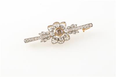 Brillantbrosche zus. ca.1,70 ct - Jewellery