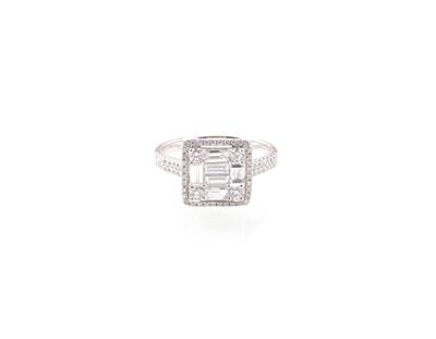 Diamantring zus. ca. 1,20 ct - Jewellery