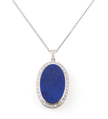 Brillant Lapislazuli Medaillon - Gioielli