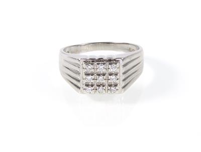 Brillant Ring zus. ca. 0,18 ct - Schmuck