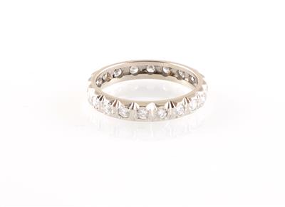 Brillant Memoryring zus. ca. 0,60 ct - Jewellery