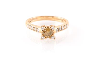 Brillantring zus. ca. 0,70 ct - Schmuck