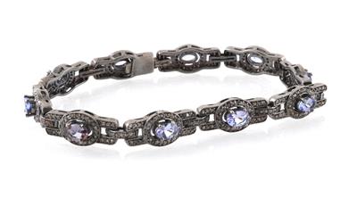 Diamant Tansanitarmband - Gioielli