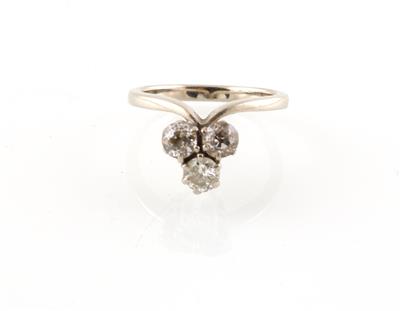 Altschliffbrillant Ring zus. ca. 0,60 ct - Schmuck