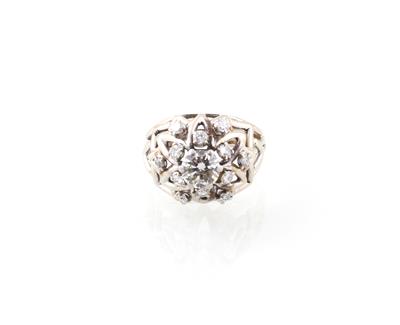 Brillantring zus. ca. 1 ct - Schmuck