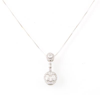 Diamantanhänger zus. ca.0,60 ct - Jewellery