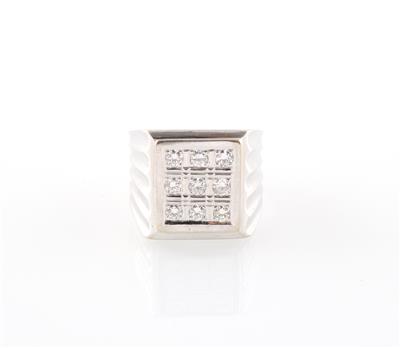 Brillantring zus. 0,55 ct - Orologi da tasca