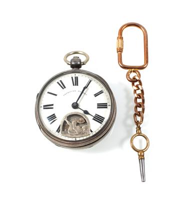 Englische Taschenuhr mit erotischem Automat - Pocket Watches