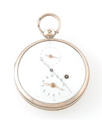 Herrentaschenuhr mit Datum und Zentralsekunde - Kapesní hodinky