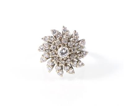 Brillantring zus. ca. 1,30 ct - Schmuck