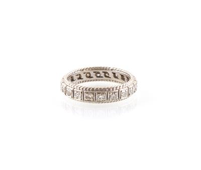 Diamant Memoryring zus. ca. 0,40 ct - Jewellery