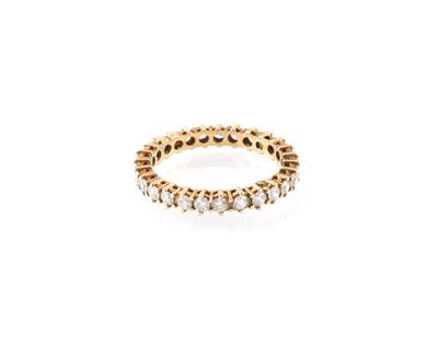 Brillantmemoryring zus. ca. 1 ct - Jewellery