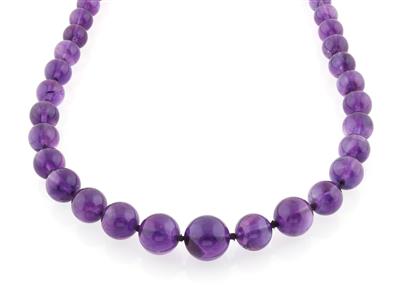 Amethystcollier - Jewellery