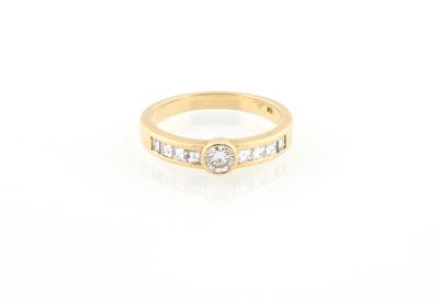Brillant Diamant Ring zus. ca.0,65 ct - Jewellery