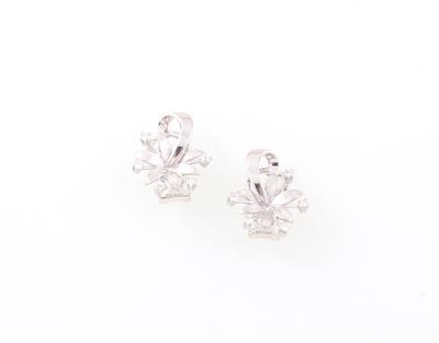 Brillantohrclips zus. ca. 0,30 ct - Jewellery