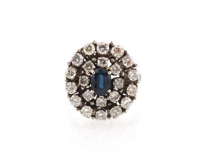 Brillantdamenring zus. ca. 1,75 ct - Gioielli