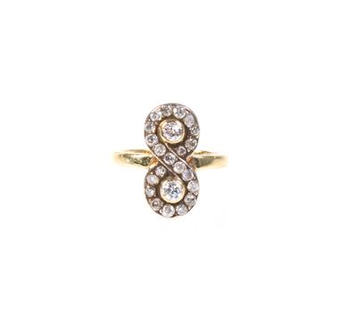 Brillantring zus. ca. 0,85 ct - Schmuck