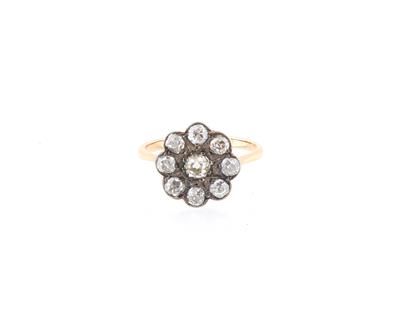 Diamantring zus. ca. 0,70 ct - Klenoty