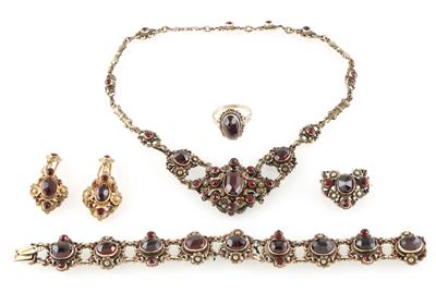 Granatgarnitur - Jewellery