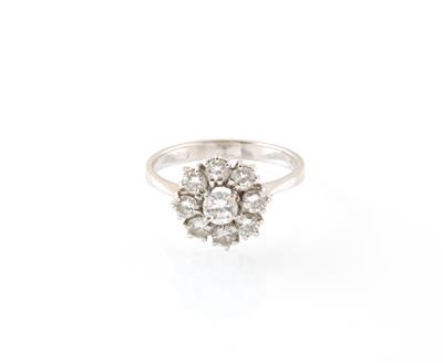 Brillantring zus. ca. 0,80 ct - Schmuck