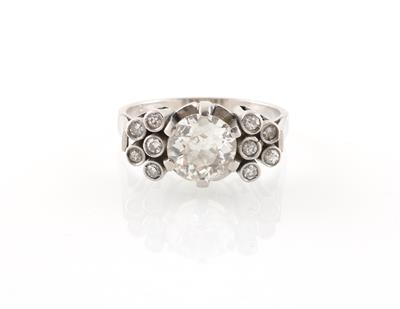 Diamantring zus. ca. 1,70 ct - Jewellery