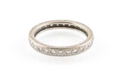 Brillant Memoryring zus. ca. 0,85 ct - Jewellery