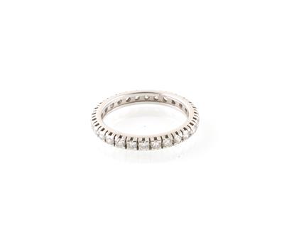 Brillantmemoryring zus. ca. 0,80 ct - Schmuck