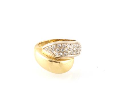 Brillantring zus. ca. 0,38 ct - Schmuck