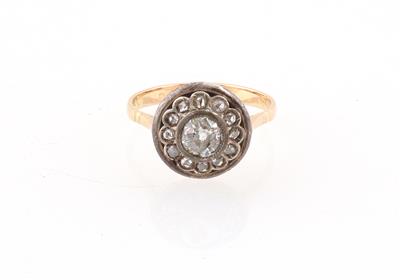 Diamant Ring zus. ca. 0,70 ct - Gioielli