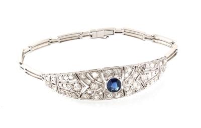 Diamant Saphirarmband - Jewellery