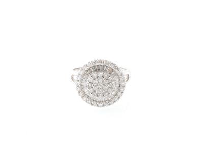 Diamantring zus. ca. 1,19 ct - Klenoty