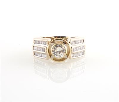 Diamantring zus. ca. 1,39 ct - Jewellery