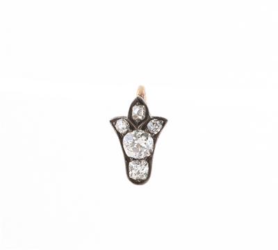 Altschliffdiamant Ohrring ca.0,35 ct - Schmuck