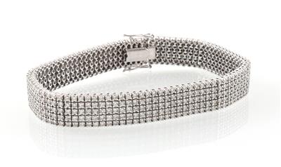 Brillantarmband zus. ca.9,80 ct - Klenoty