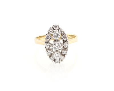 Brillantring zus. ca. 0,75 ct - Jewellery