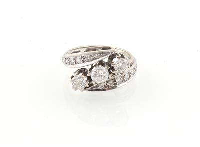 Brillantring zus. ca. 0,95 ct - Schmuck