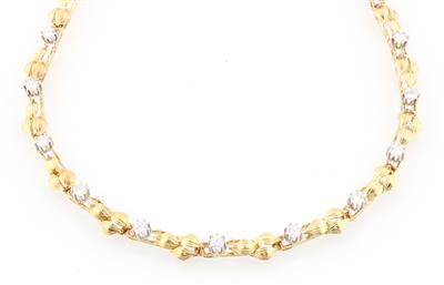 Brillantcollier zus. ca. 2,65 ct - Gioielli