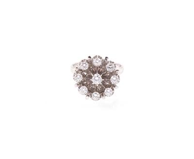 Brillantring zus. ca. 0,70 ct - Gioielli