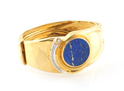 Brillant Lapislazuli Armreif - Schmuck