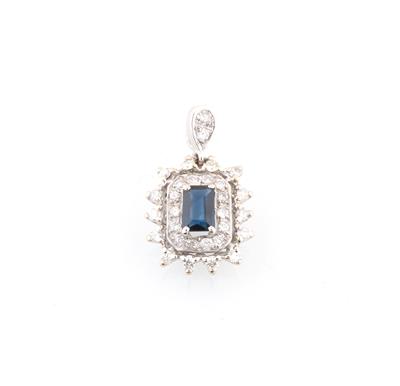 Brillantanhänger zus. ca. 0,60 ct - Schmuck