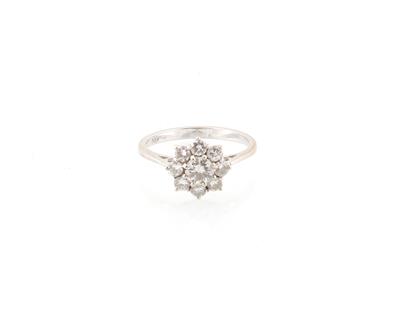 Brillantring zus. ca. 0,90 ct - Schmuck