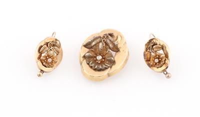 Biedermaier Damenschmuck Garnitur - Jewellery