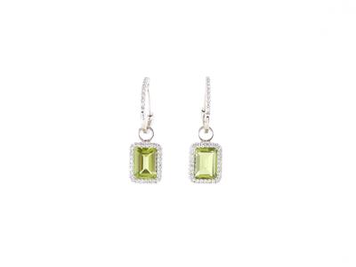 Brillant Peridotohrgehänge - Jewellery